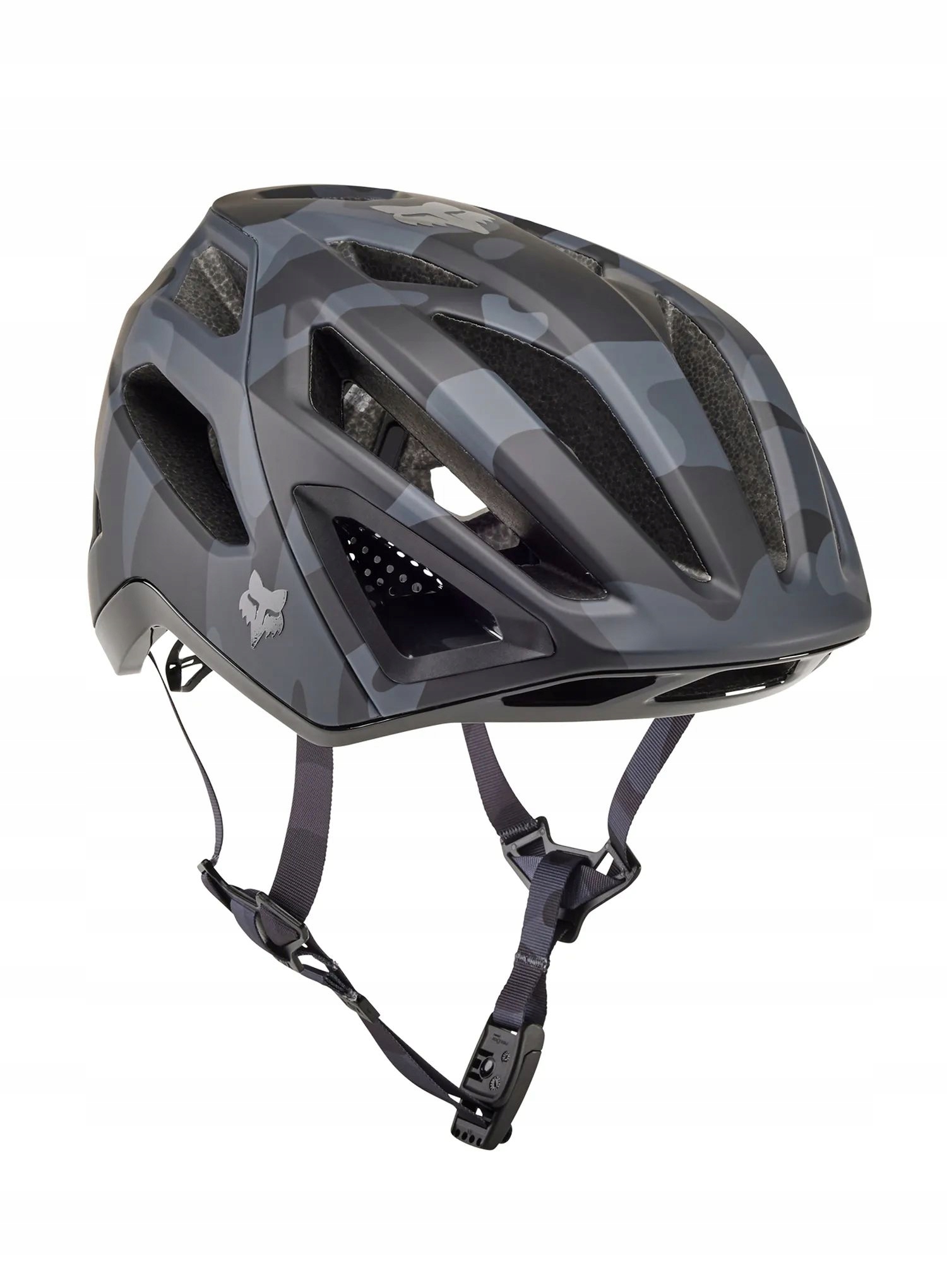 Cyklistická přilba Fox Crossframe Pro Camo black camo L