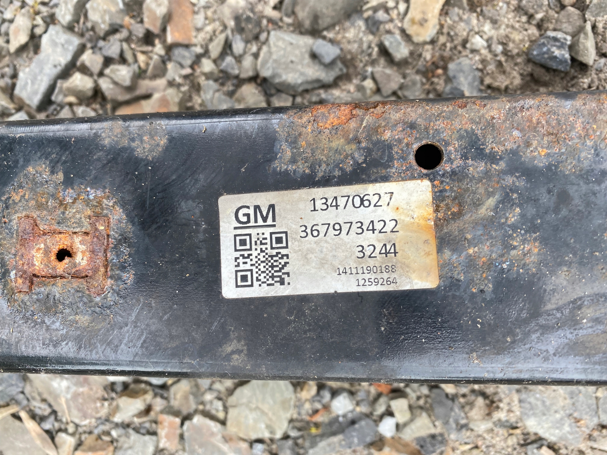 OPEL ZAFIRA C 2.0 CDTI axle beam axle beam subframe front