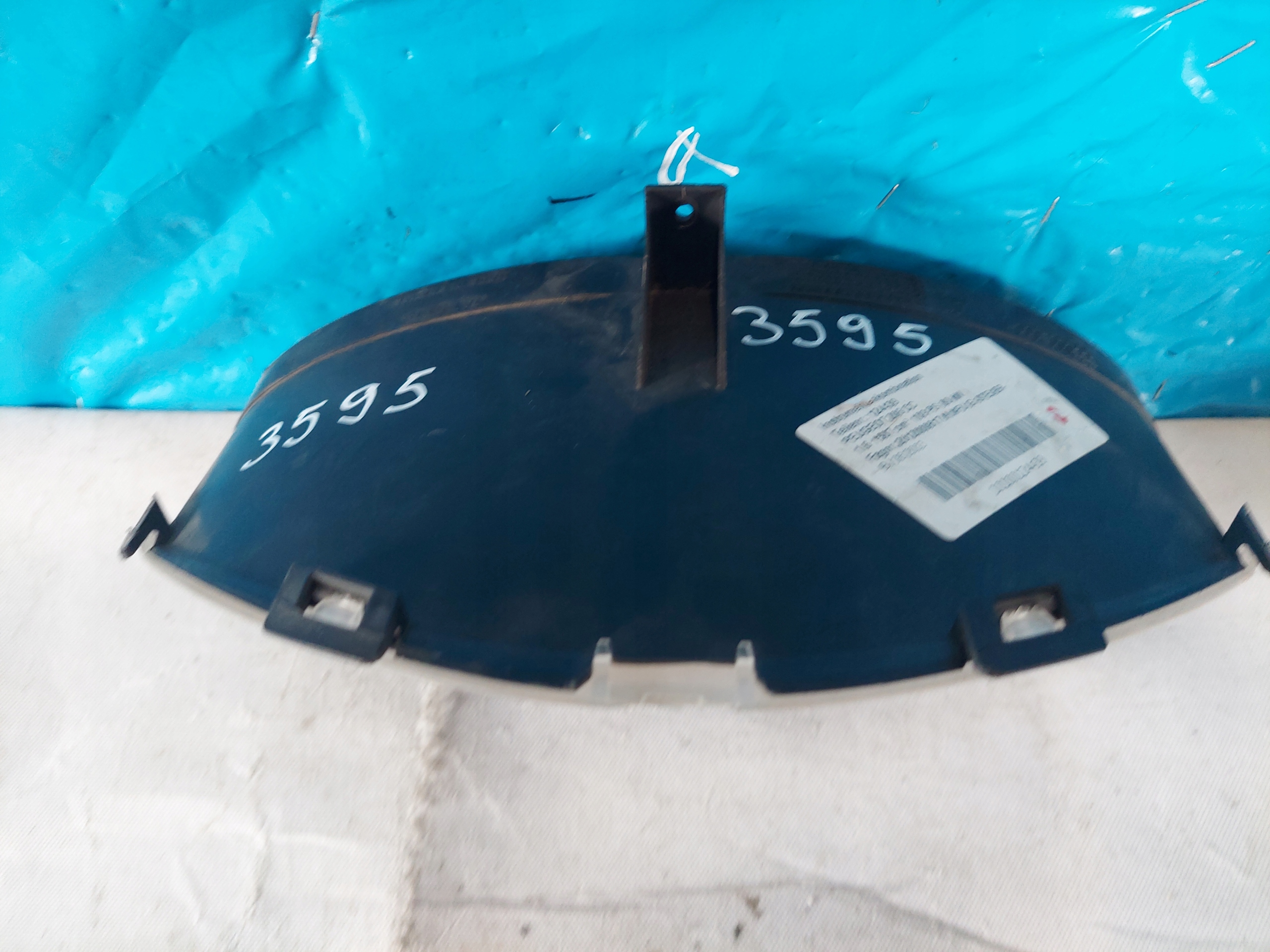 dials clock PEUGEOT 206 CC 1.6 B 9648837180