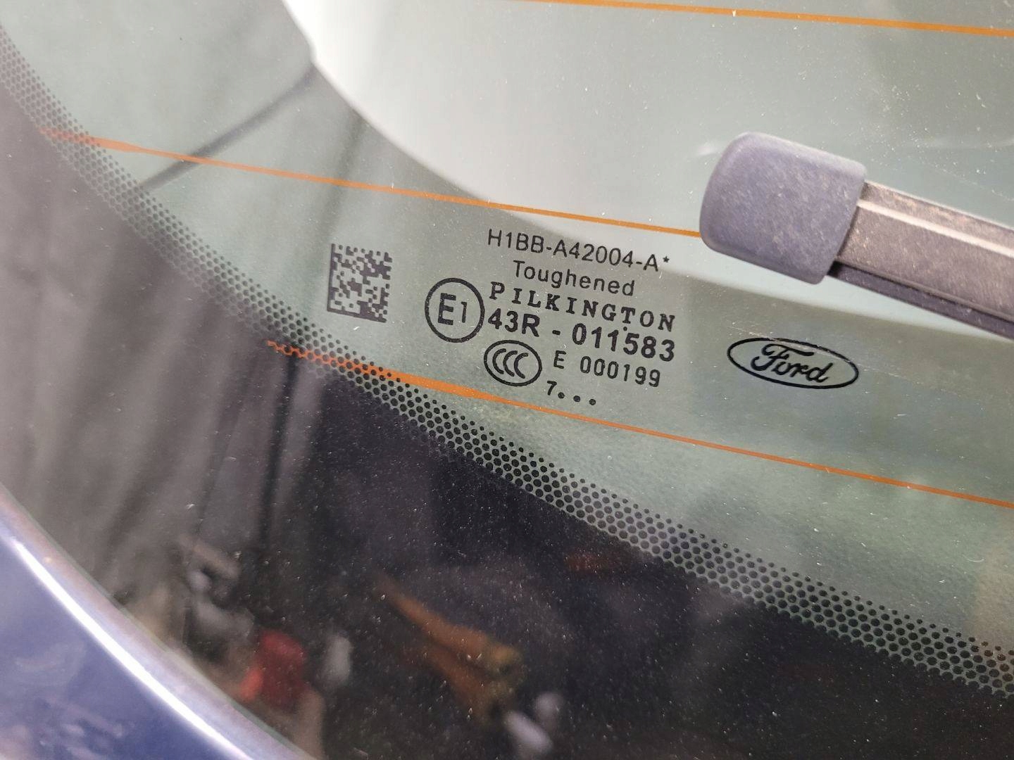 rear trunk door boot Ford Fiesta 7 2019