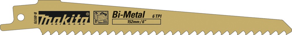 

Makita Brzeszczot do piły szablastej 152x1,25B0517