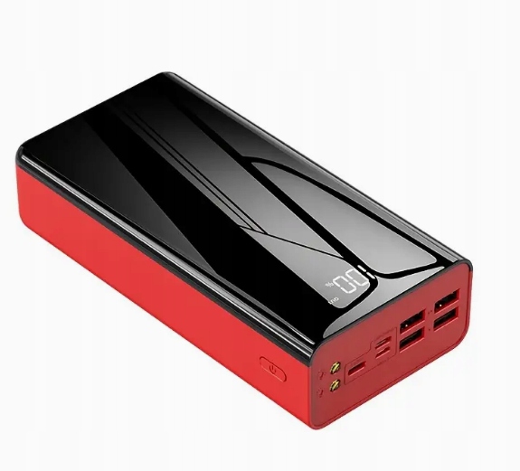 Powerbank 50000mAh Szybkie Ładowanie 22,5W Usb-c Latarka Led 6 Portów LCD