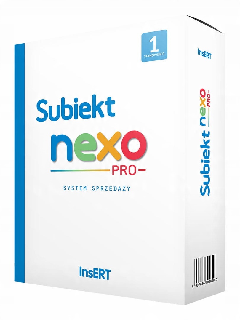 

Subiekt Nexo Pro 1st. - wersja elektroniczna