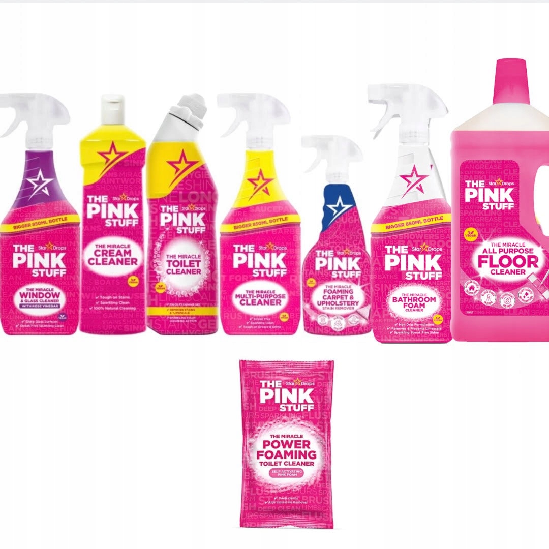 The Pink Stuff Zestaw Max 8 produktów na rynek Angielski