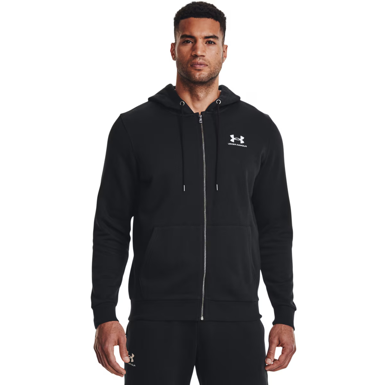 Under Armour Pánská Mikina Icon Fleece Fz Black M