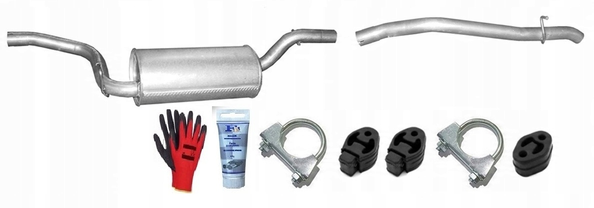 Volvo V50 1.8 2.0 (2004-2012) Tlumič sada Trubka bonus