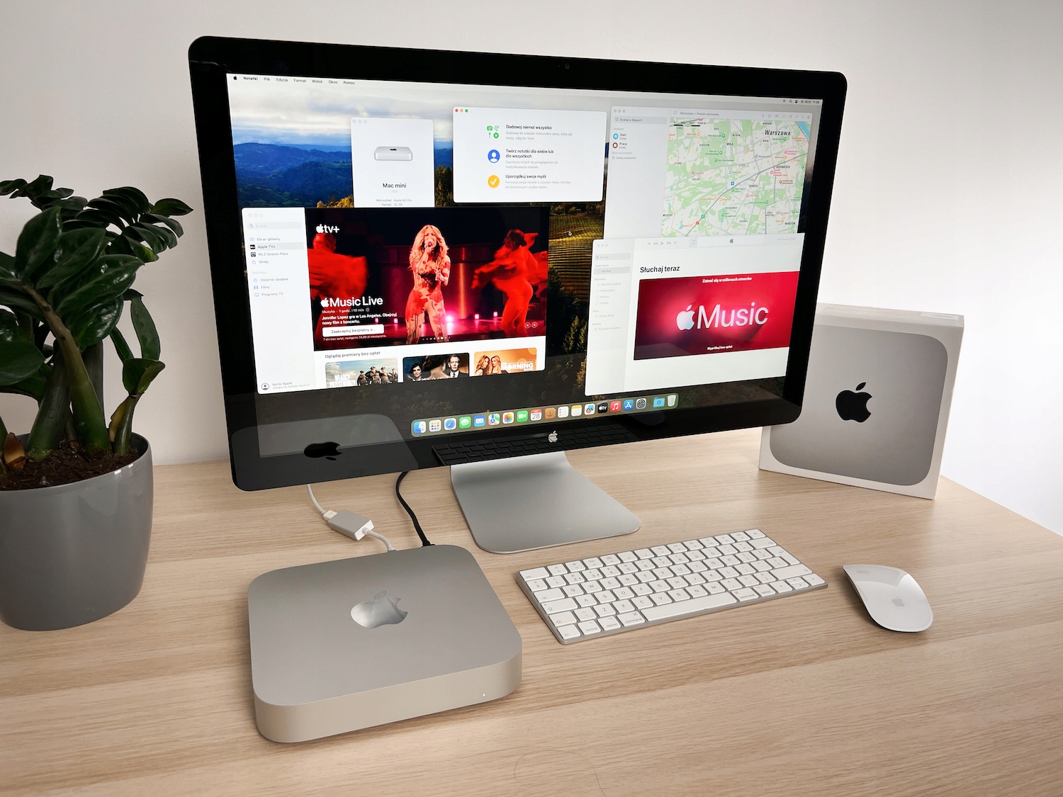 ミニPC Apple Mac mini M1 16GB RAM 2TB SSD Apple Mac Mini M1 8 CPU/8 GPU 16GB RAM, 2TB SSD • Cena