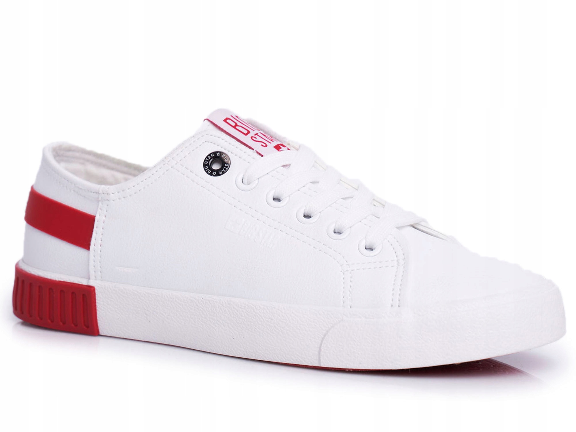 

Damskie Białe Trampki Big Star FF274174 Skóra 39