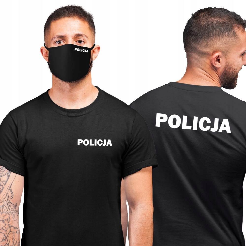 

Zestaw Koszulka I Maseczka Dla Policji Policja Hit