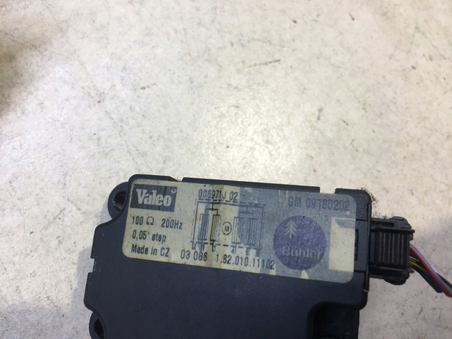 Micro moteur Bloc de chauffage complet SIGNUM 09180200 09180201