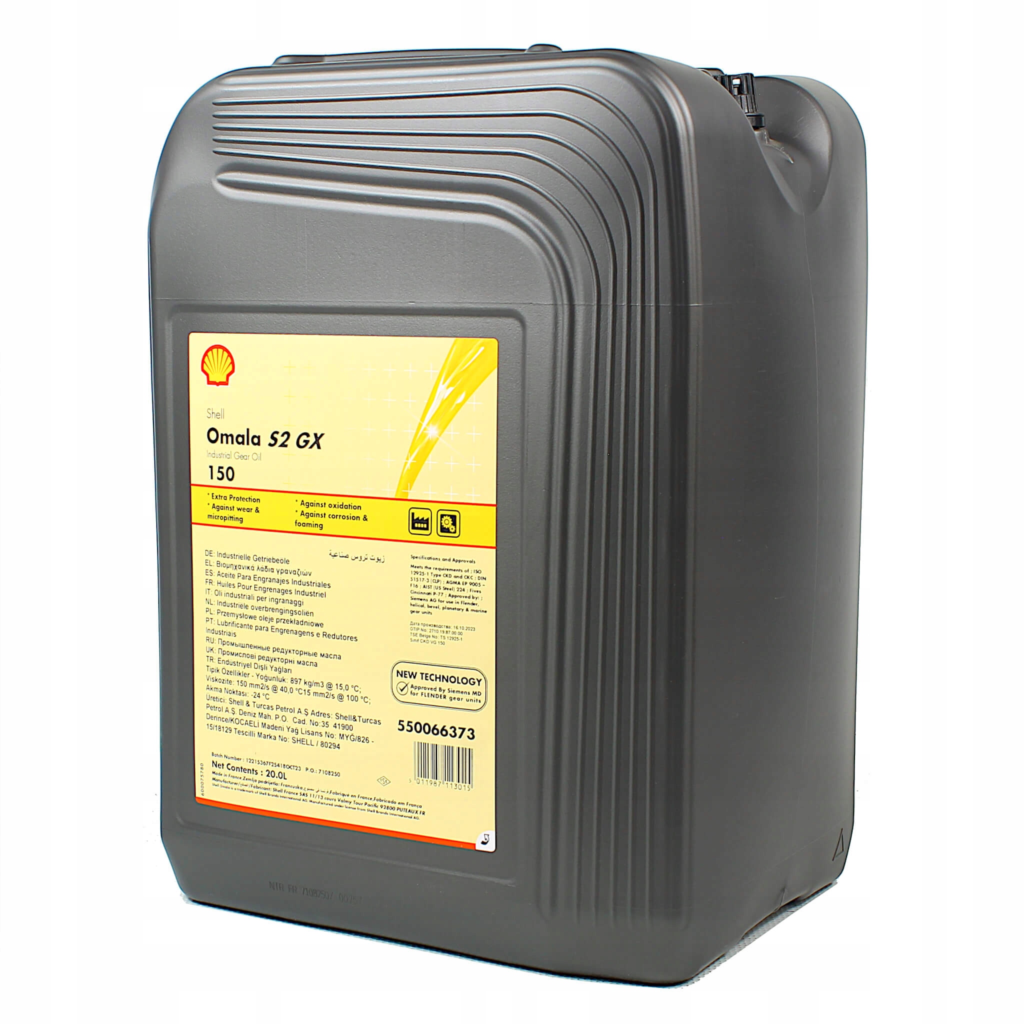 SHELL OMALA S2 GX 150 20L