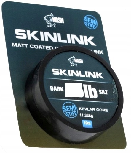 Materiał Przyponowy Nash Skinlink Semi Shiff 20LB
