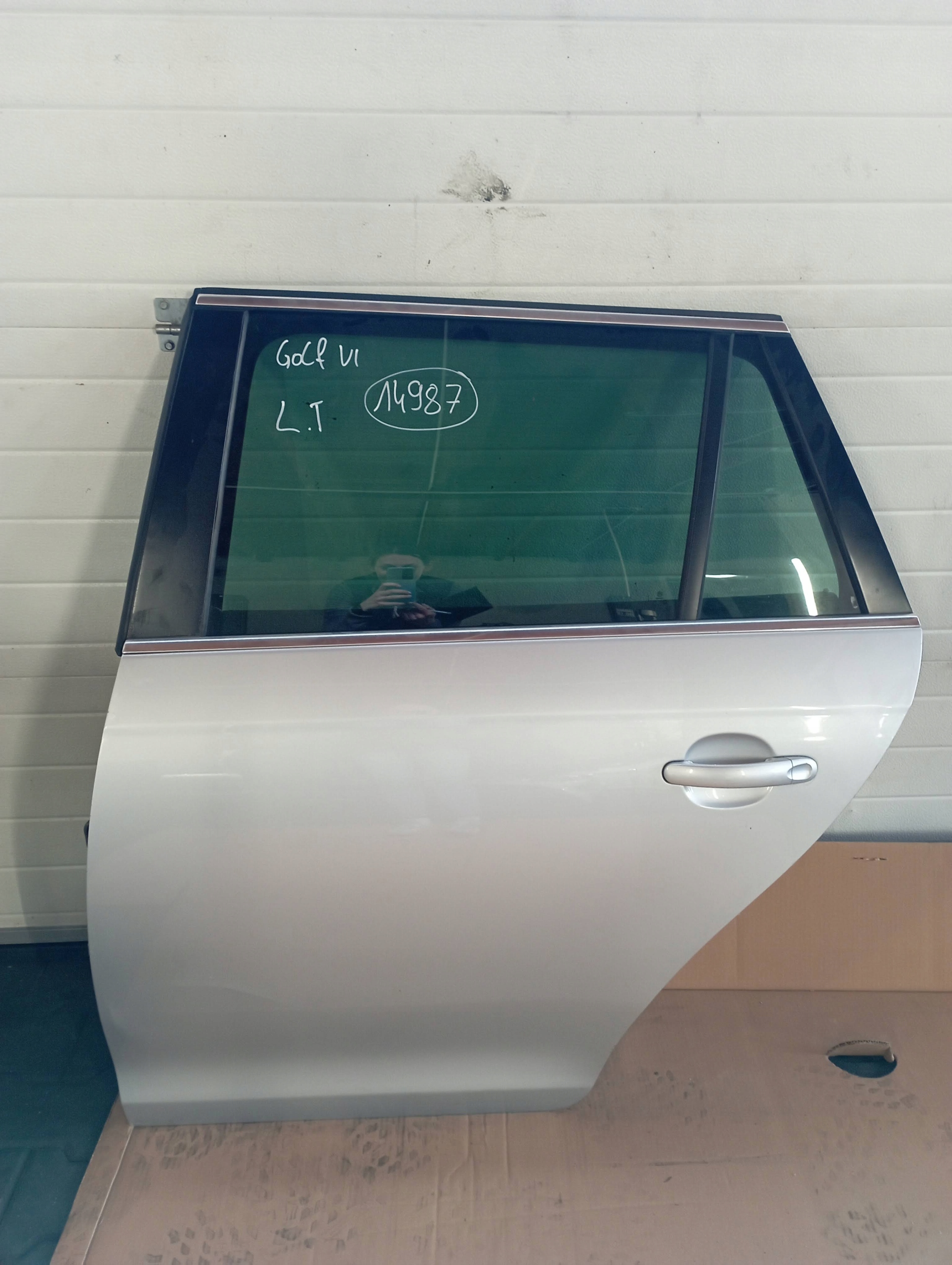 VW GOLF VI 6 KOMBI DRZWI LEWE TYŁ TYLNE KOMPLETNE EUROPA