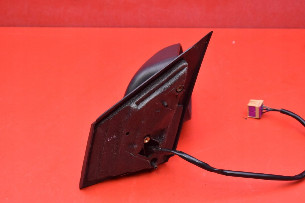 mirror right black, EU 026406 VW POLO 4 IV 9N 01-05 5 PIN