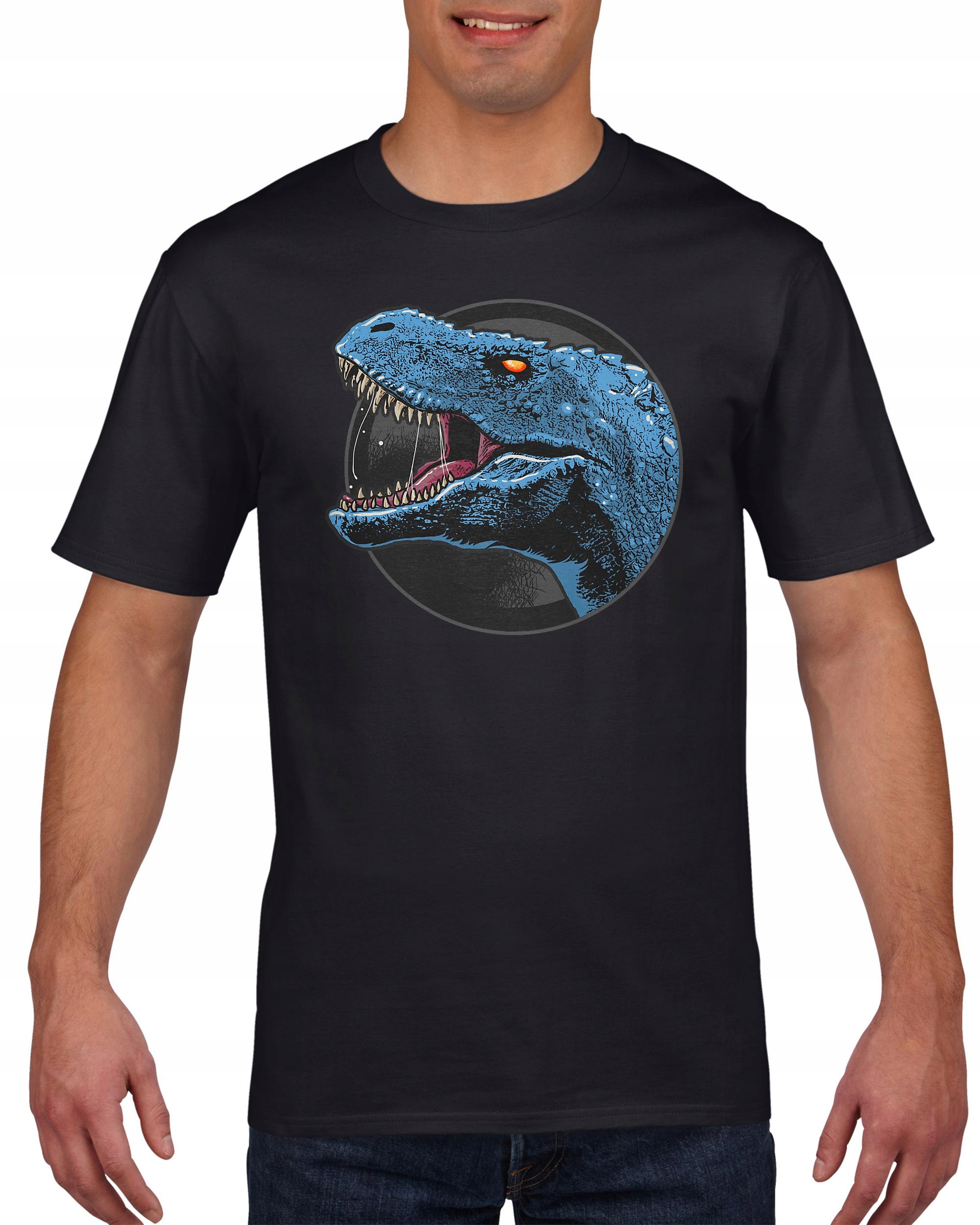 

Koszulka męska Dinozaur T Rex Raptor