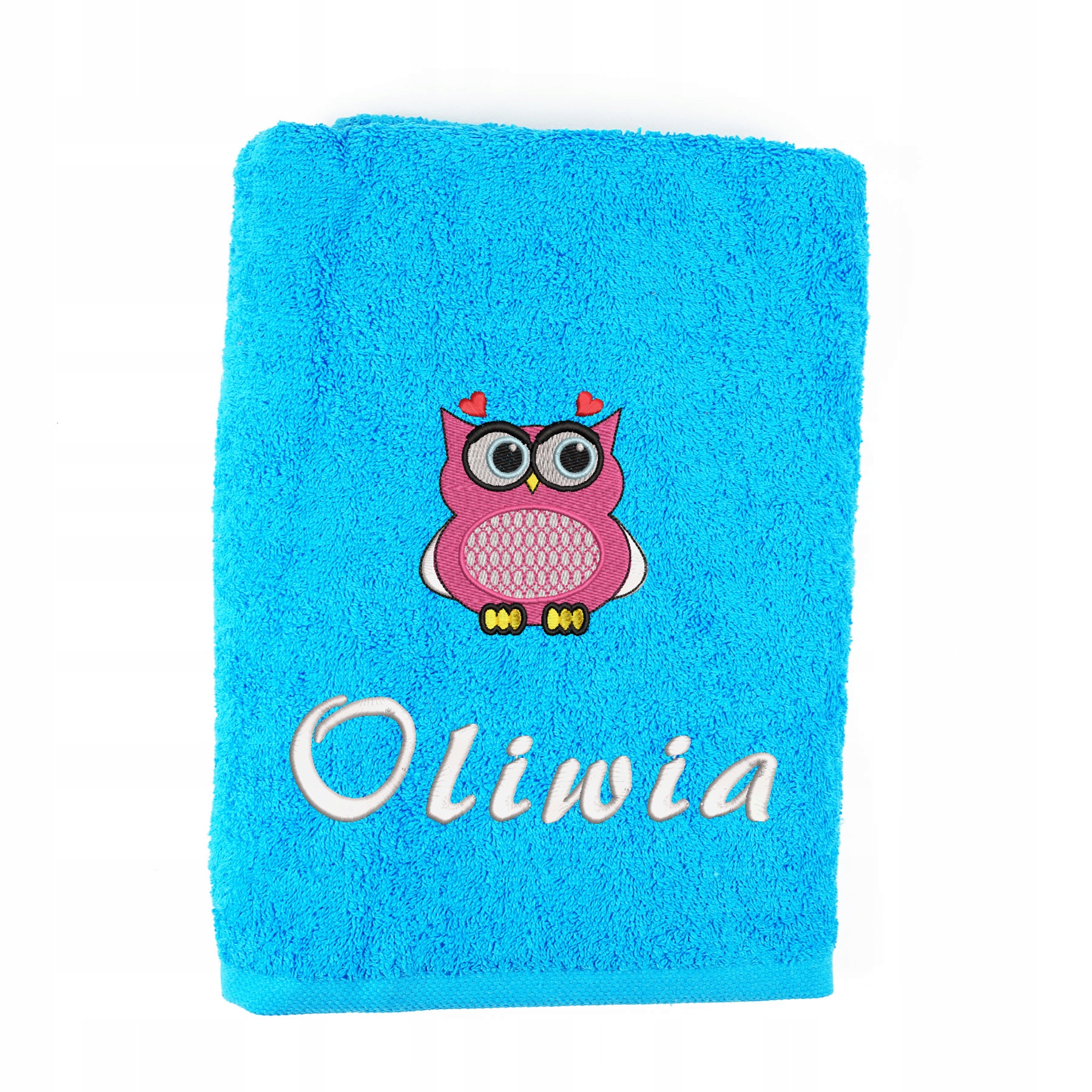 

Ręcznik Kąpielowy Z Haftem Sowy Imię