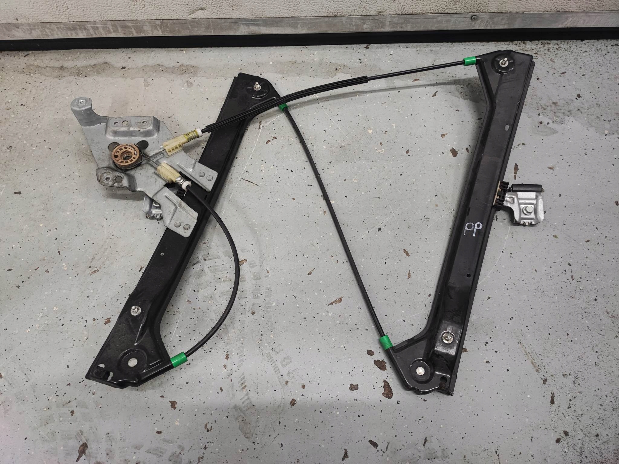 MECHANIZM SZYBY PRAWY PRZÓD SAAB 9-3 93 II 02-06R. Oryginalny Podnośnik