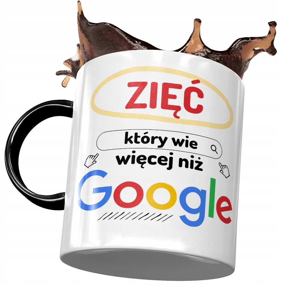 

Kubek Czarny Dla Zięcia na Urodziny
