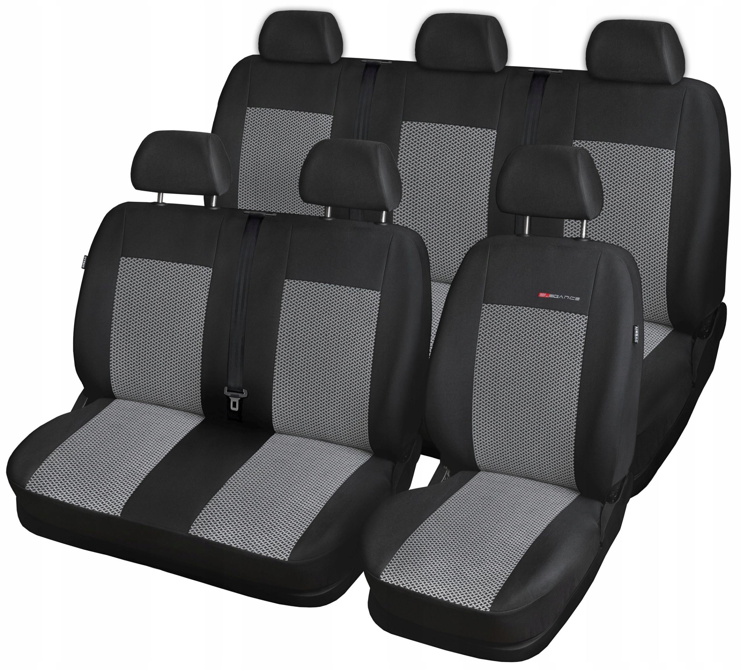 Pokrowce MIAROWE do FORD TRANSIT VII 2013-2019 6os P2 Producent Auto-dekor