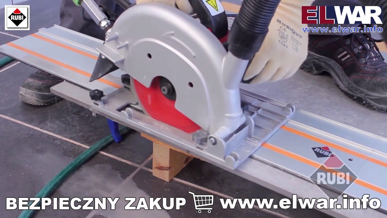 Pilarka tarczowa do gresu RUBI TC 180 sucho/mokro Seria tc