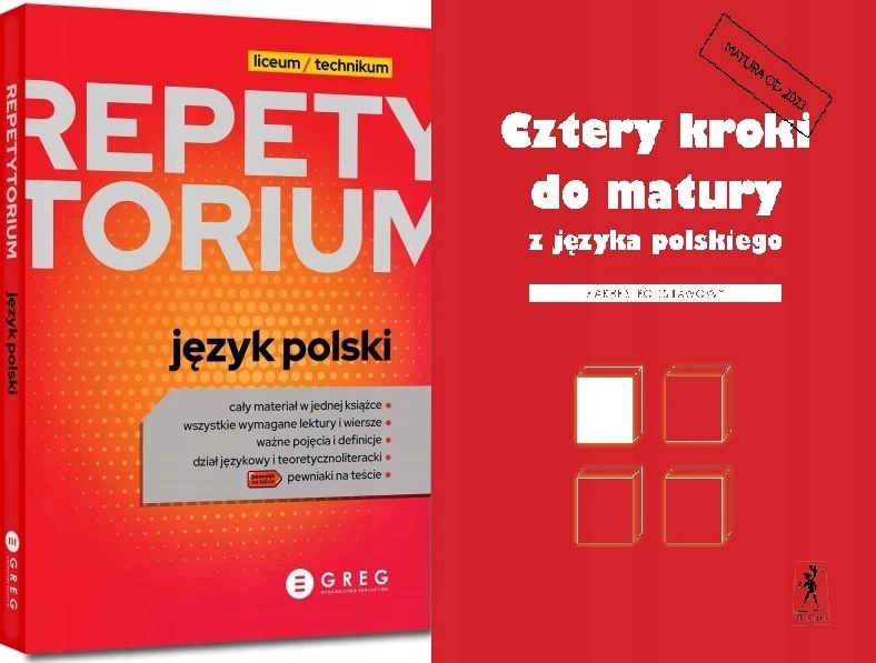 Repetytorium 2023+ Cztery kroki matury polskiego