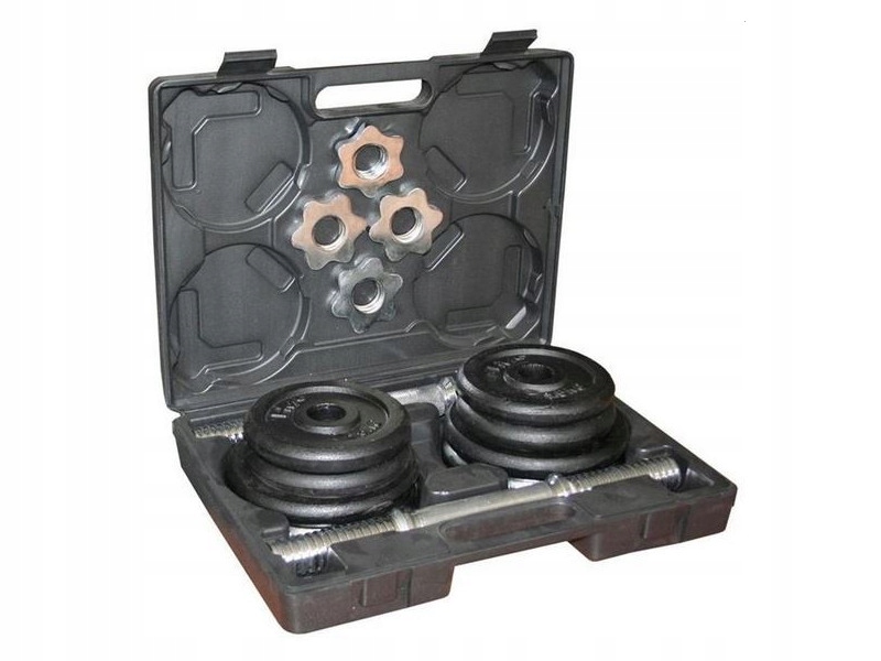 

Sztangielki Hms STC20 w walizce 20 kg Czarny