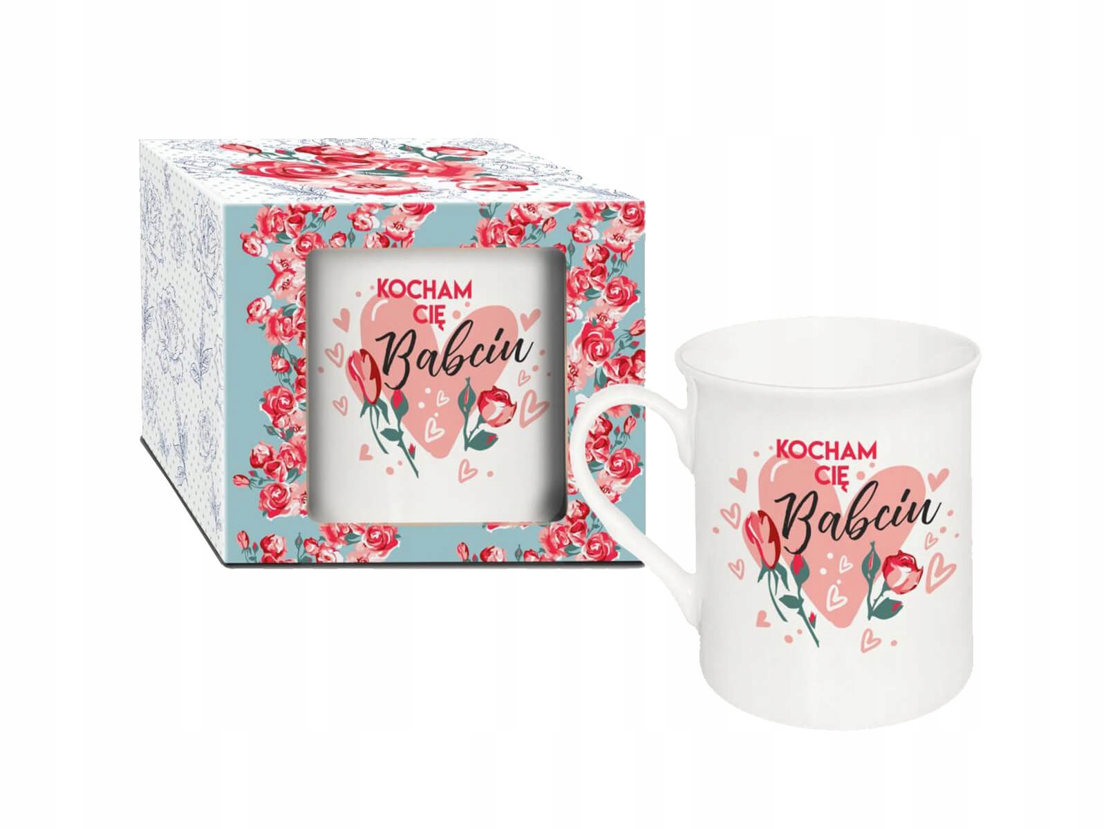 

Kubek z napisem Kocham Cię Babciu 290ml