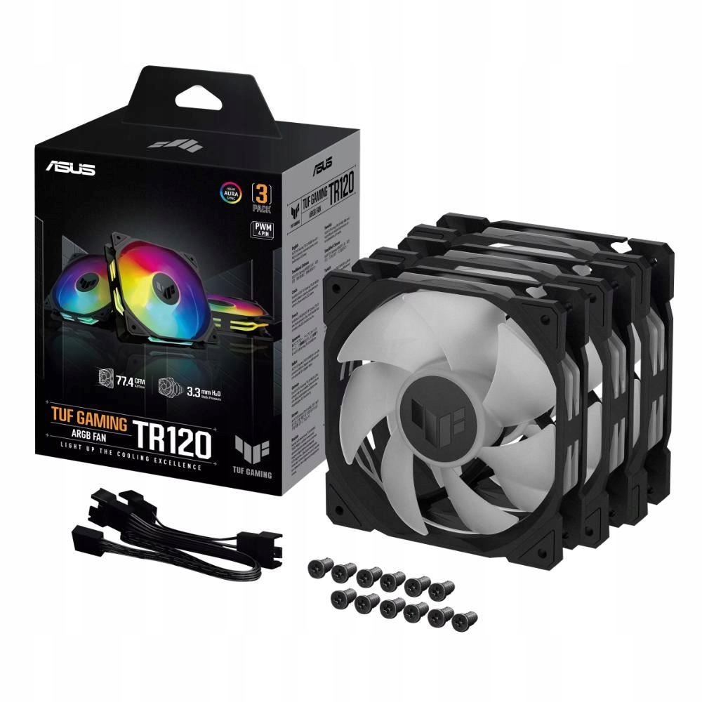 Asus Tuf Gaming 3in1 TR120 Fan Argb Black 90DA0090-B09020