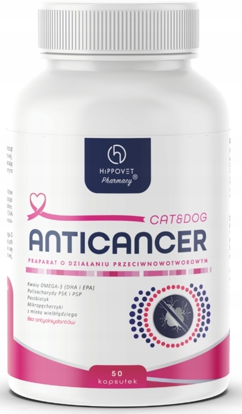 Anticancer Cat&Dog preparat dla psa i kota 50 kaps.