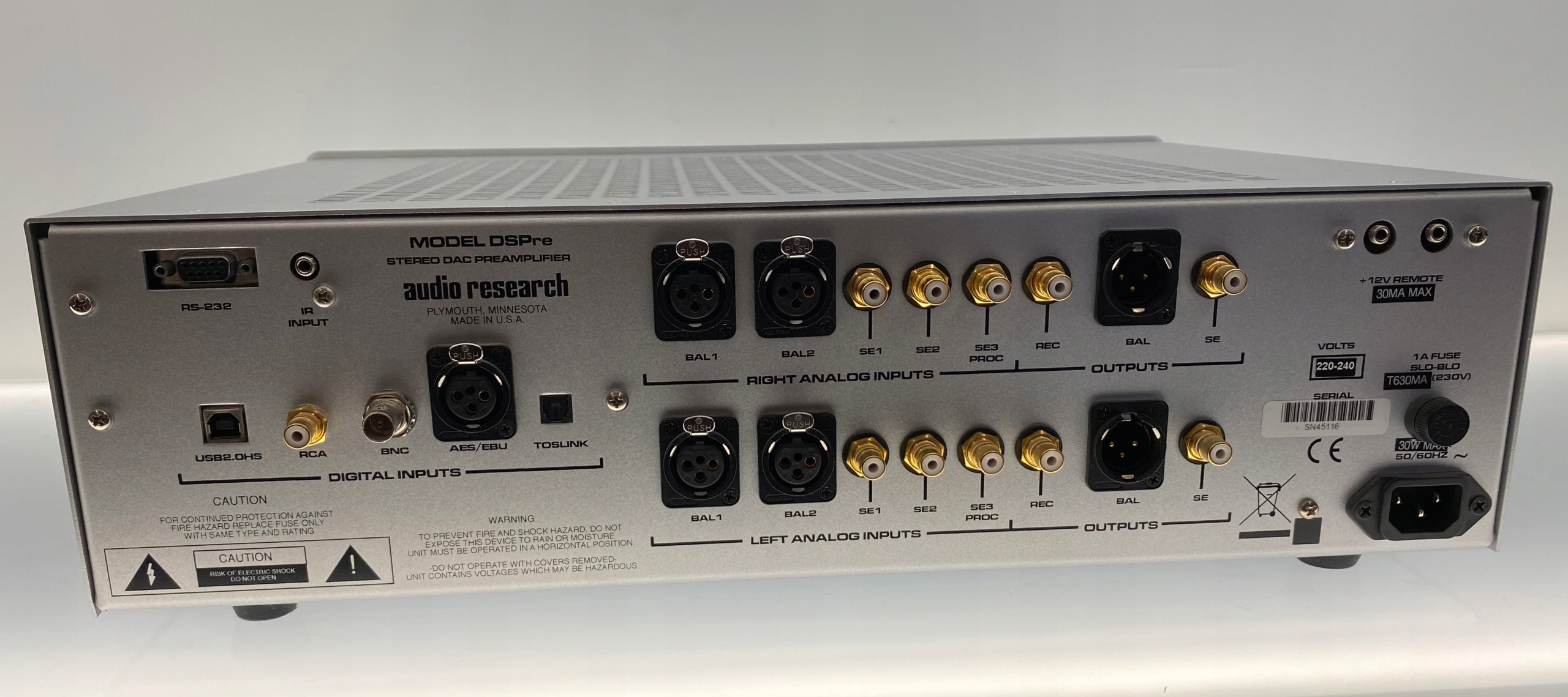 Audio Research DSPre Preamp Kod producenta AR