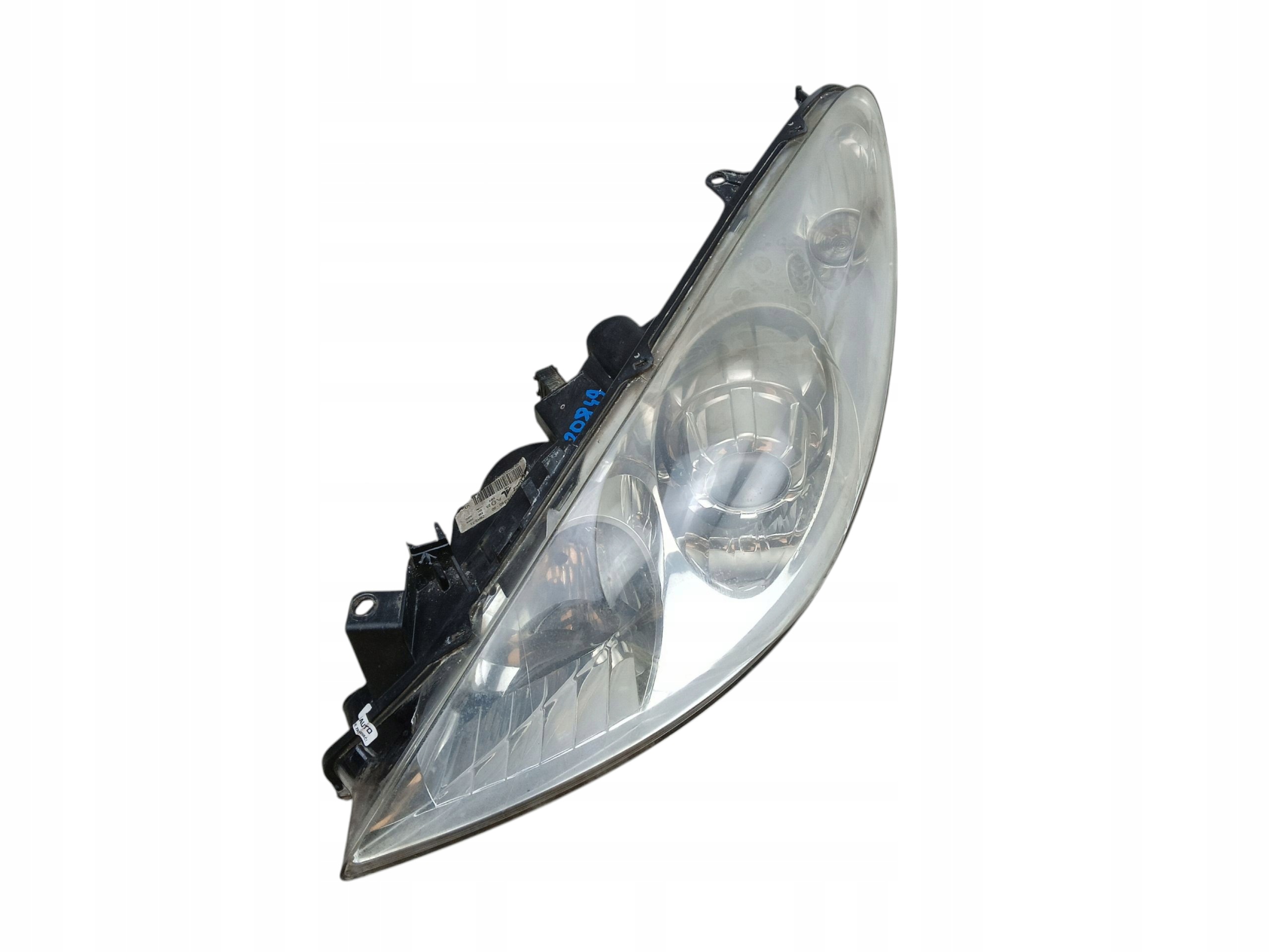 light REFLEKTOR left front lens PEUGEOT 307 LIFT (05-08) 9655764380 EU