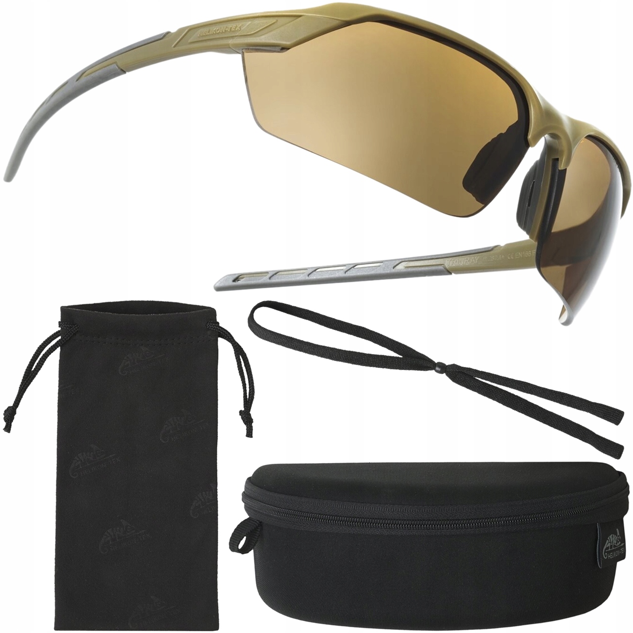 Ochranné brýle Pouzdro TrinRay Set Helikon Adaptive Green Hnědá