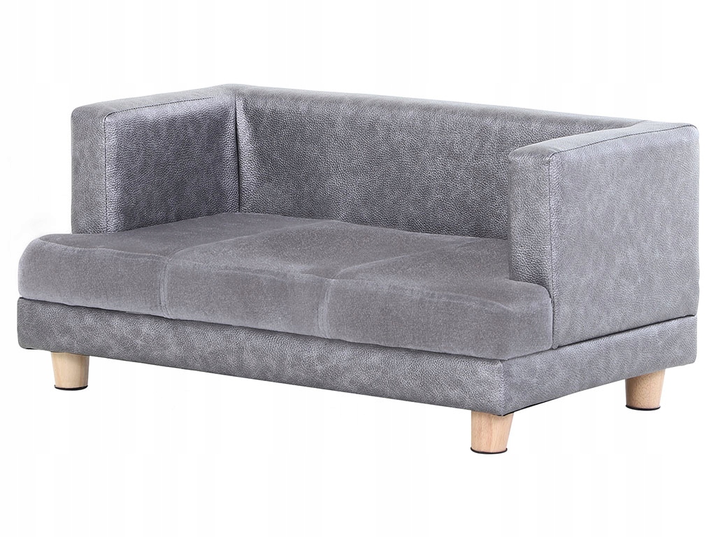 Levně Pohovka pro psy Pawhut D04-135, šedá, 68x41x32 cm