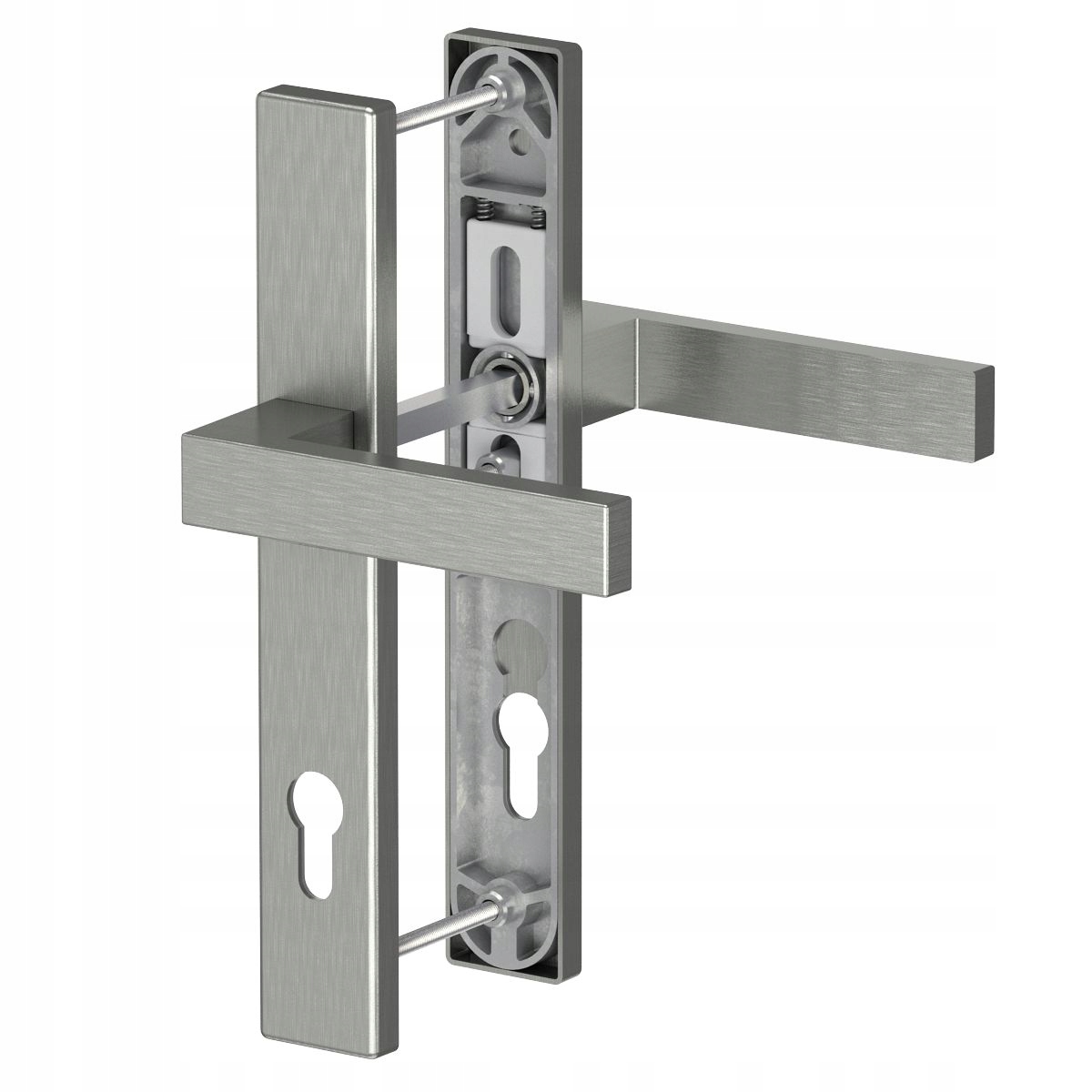 Klika na dveře Dublin 37 F6 Inox, stopka 128 mm