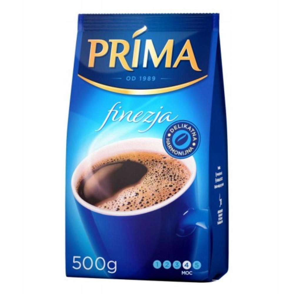 Levně Mletá Mletá Káva Prima Finezja Blue 500g, jemná chuť