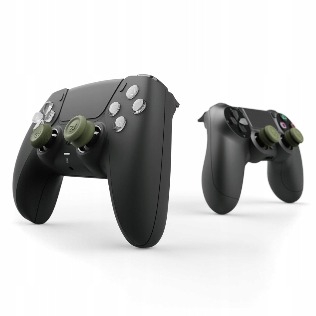 SKULLCO NAKŁADKI GUMKI GRIPY na ANALOGI do PADA NINTENDO SWITCH PRO PS4 PS5