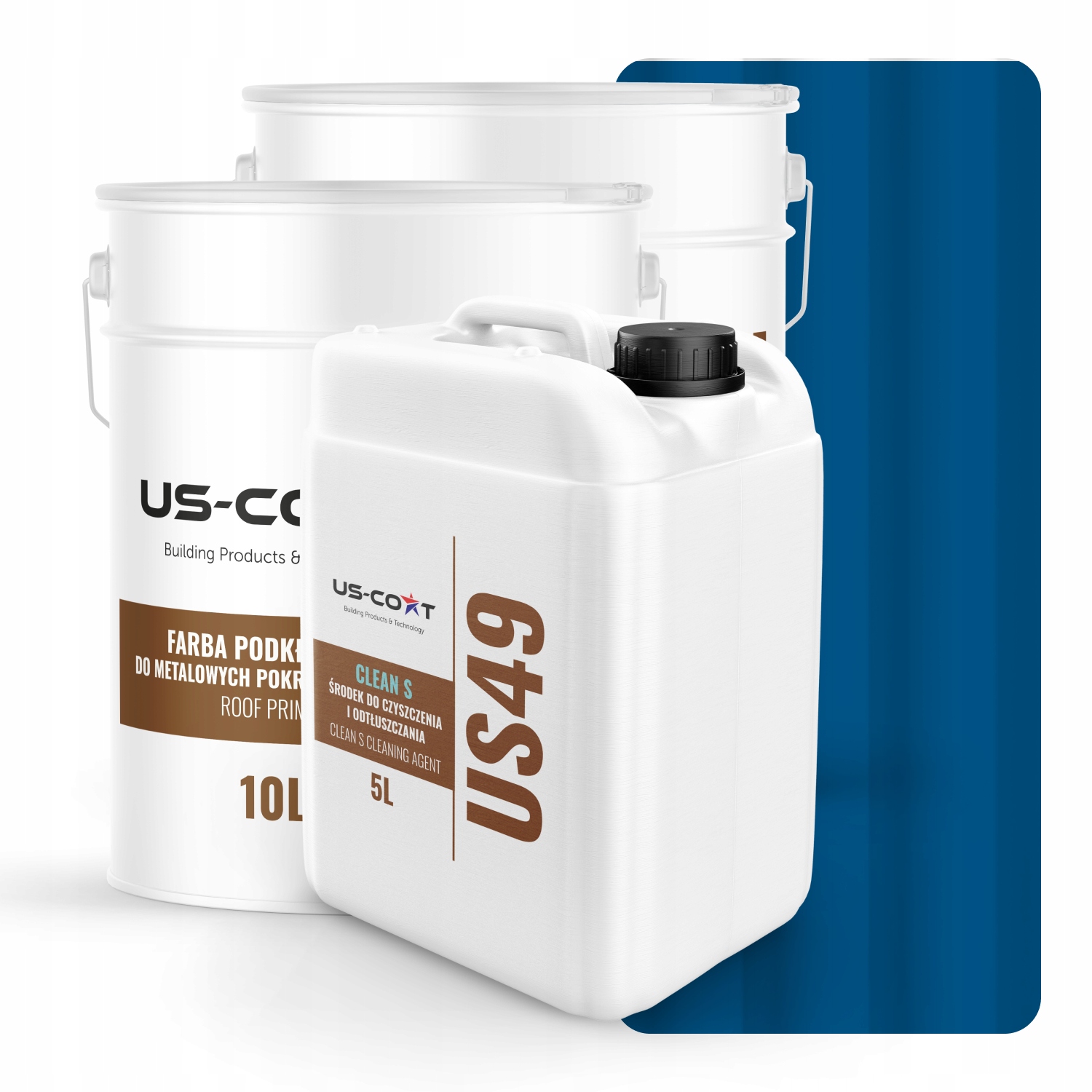 Barva Střecha Kov Podklad Odmašťovač Modrá Ral 5005 74 m2 Satén