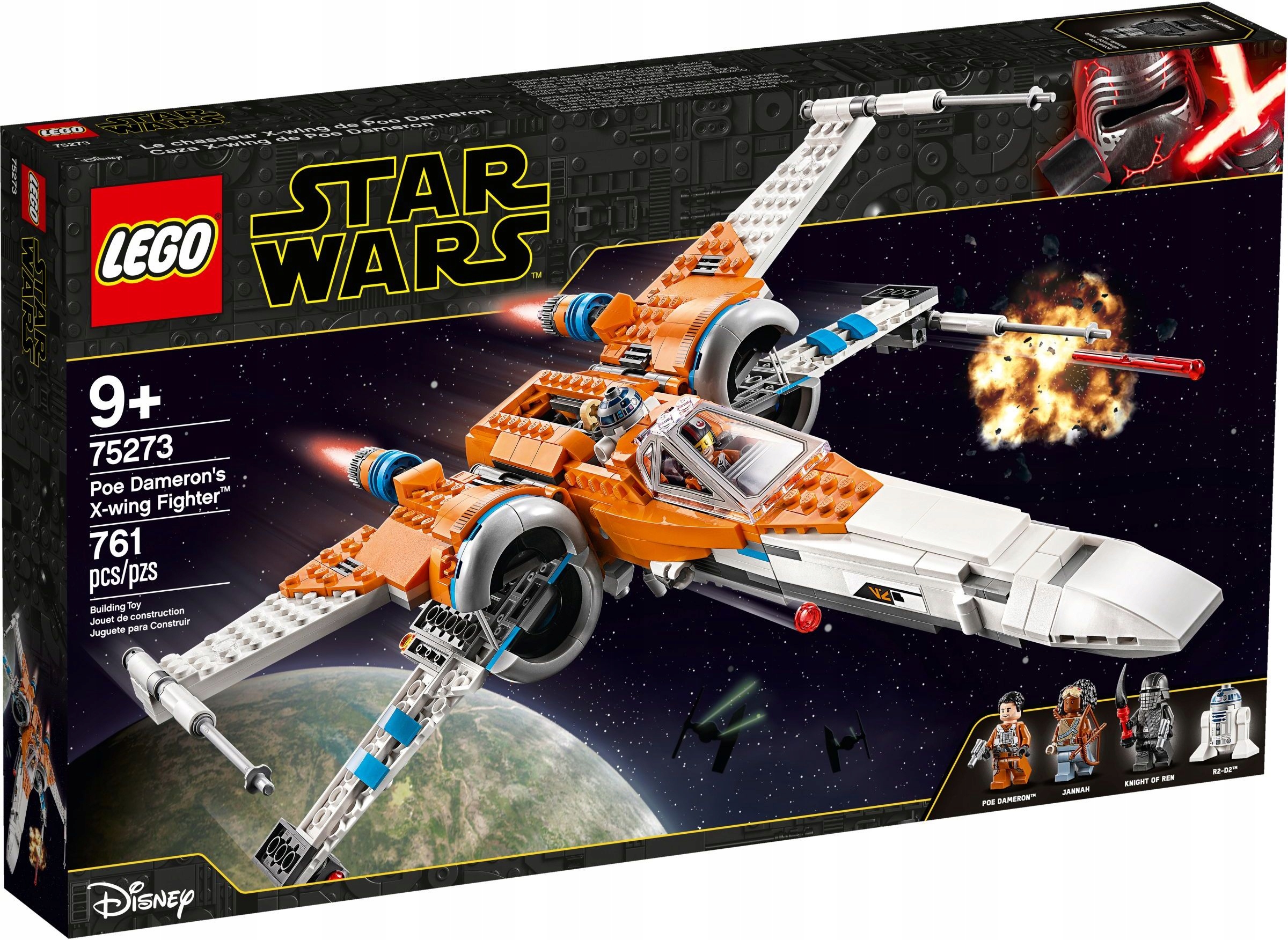 LEGO STAR WARS 75273 MYŚLIWIEC X-WING POE DAMERON