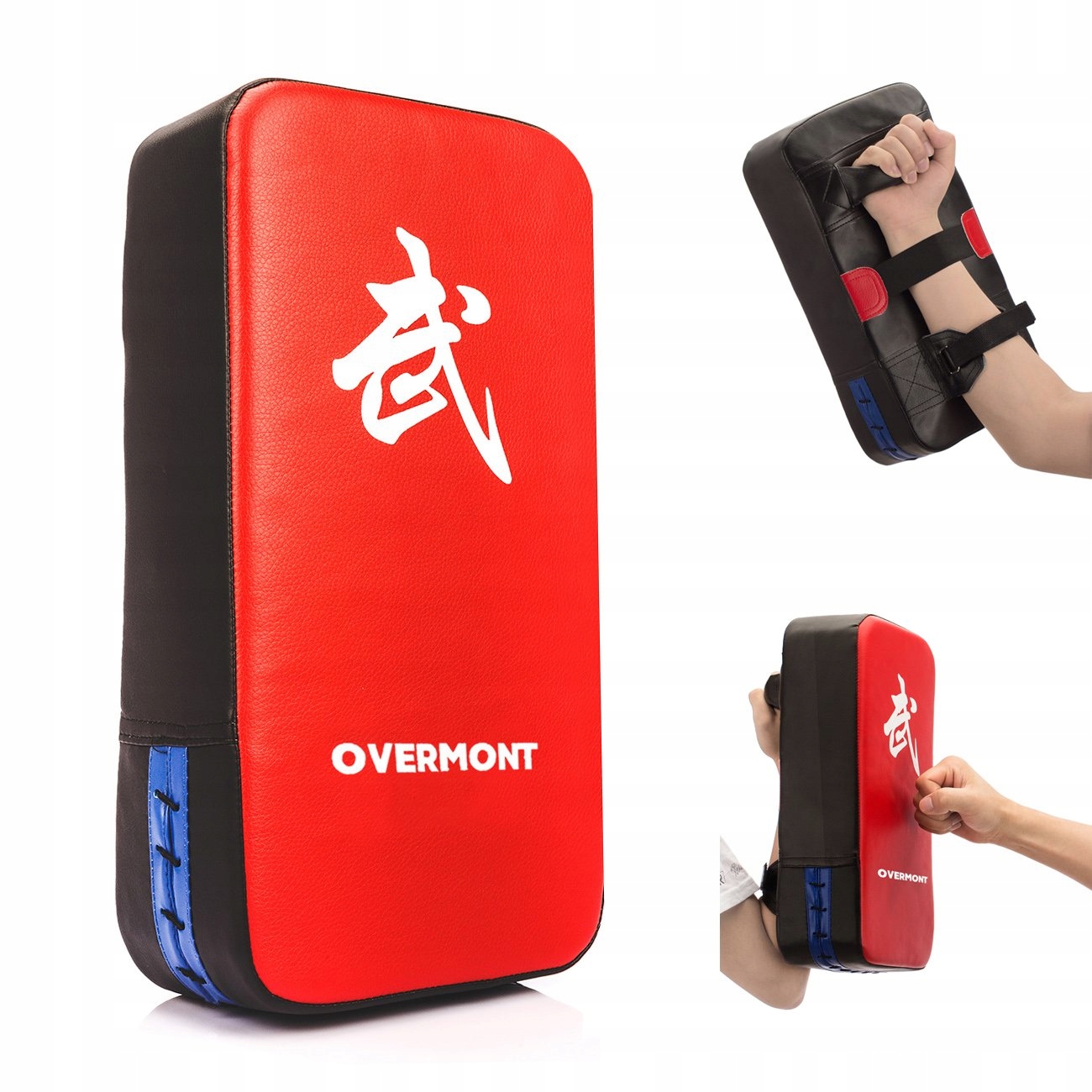 Tarcza Treningowa Overmont Muay Thai Kick Pad Taekwondo Mma
