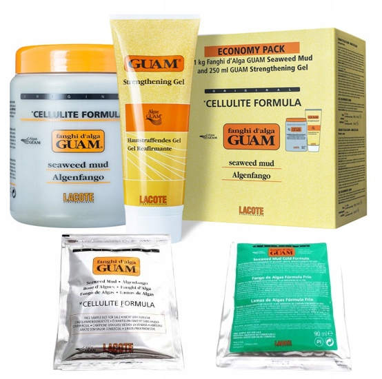Guam Fanghi Sada 1 kg Gel 250 ml 2 sáčky