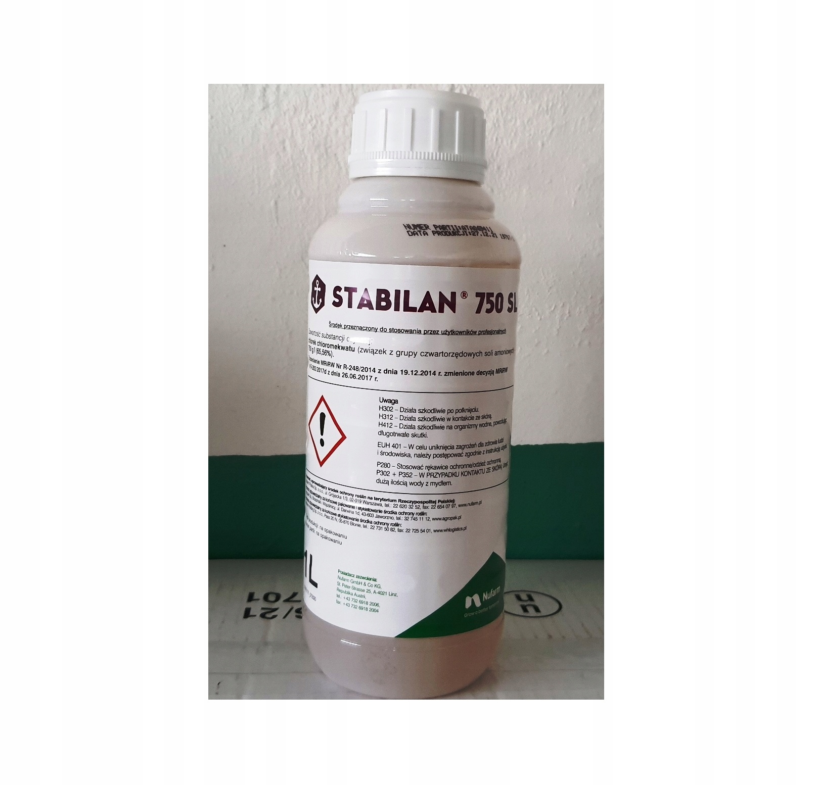

Stabilan 750SL 1L Antywylegacz Skracanie Zboża cc