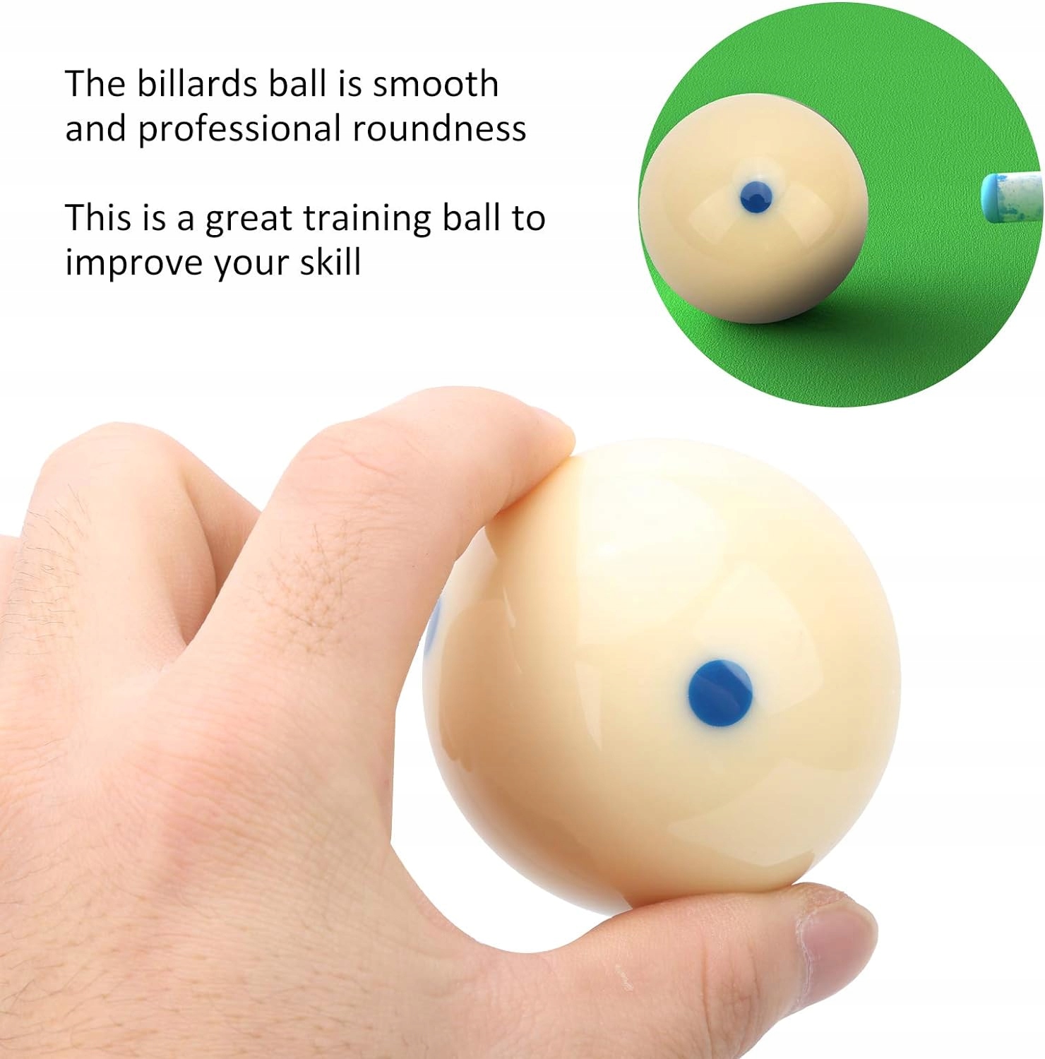 Standardowa pi?ka treningowa do basenu 57,2 mm DotSpot pi?ka do Rodzaj bili Pool