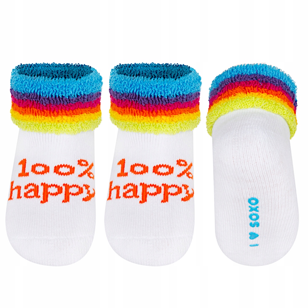

Skarpety niemowlęce Soxo 100% Happy 16-18