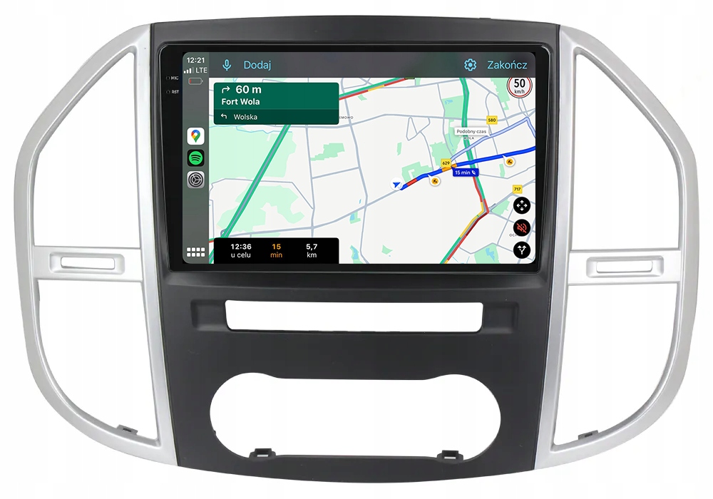 Mercedes Vito W447 2014+ Rádio Navigace Android TS20 12GB/256GB 2K Qled