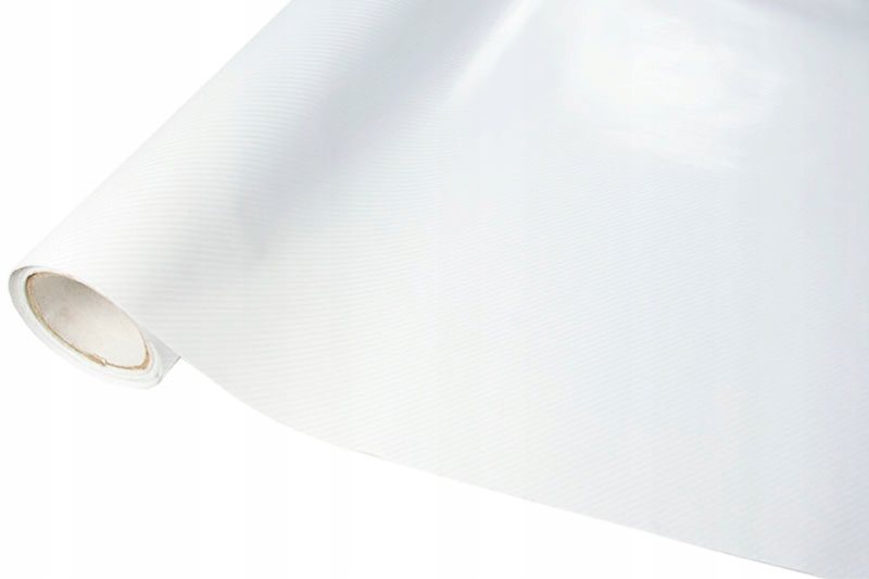 FOLIA CARBON 4D biała 152x50cm TUNING