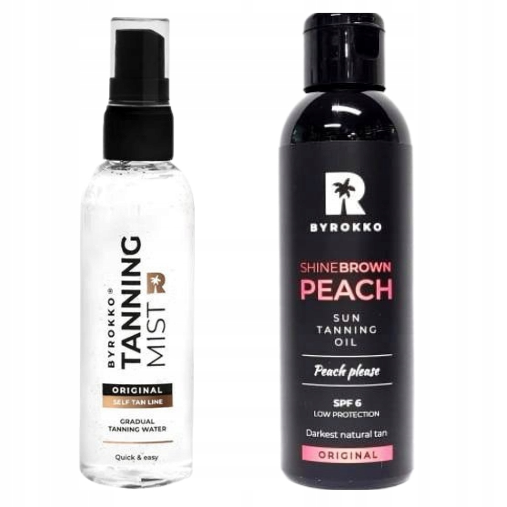 Byrokko Shine Brown SPF6 Samoopalovací mlha