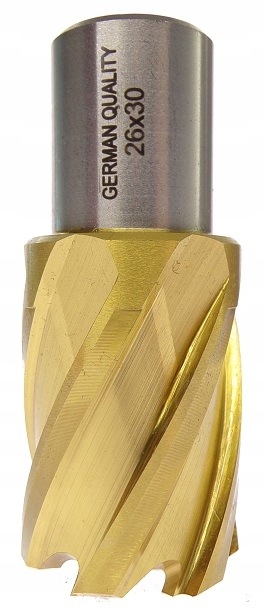 Wiertło Rurowe Trepanacyjne Frez Trepanacyjny 26mm 26x30mm Hss Hss-tin