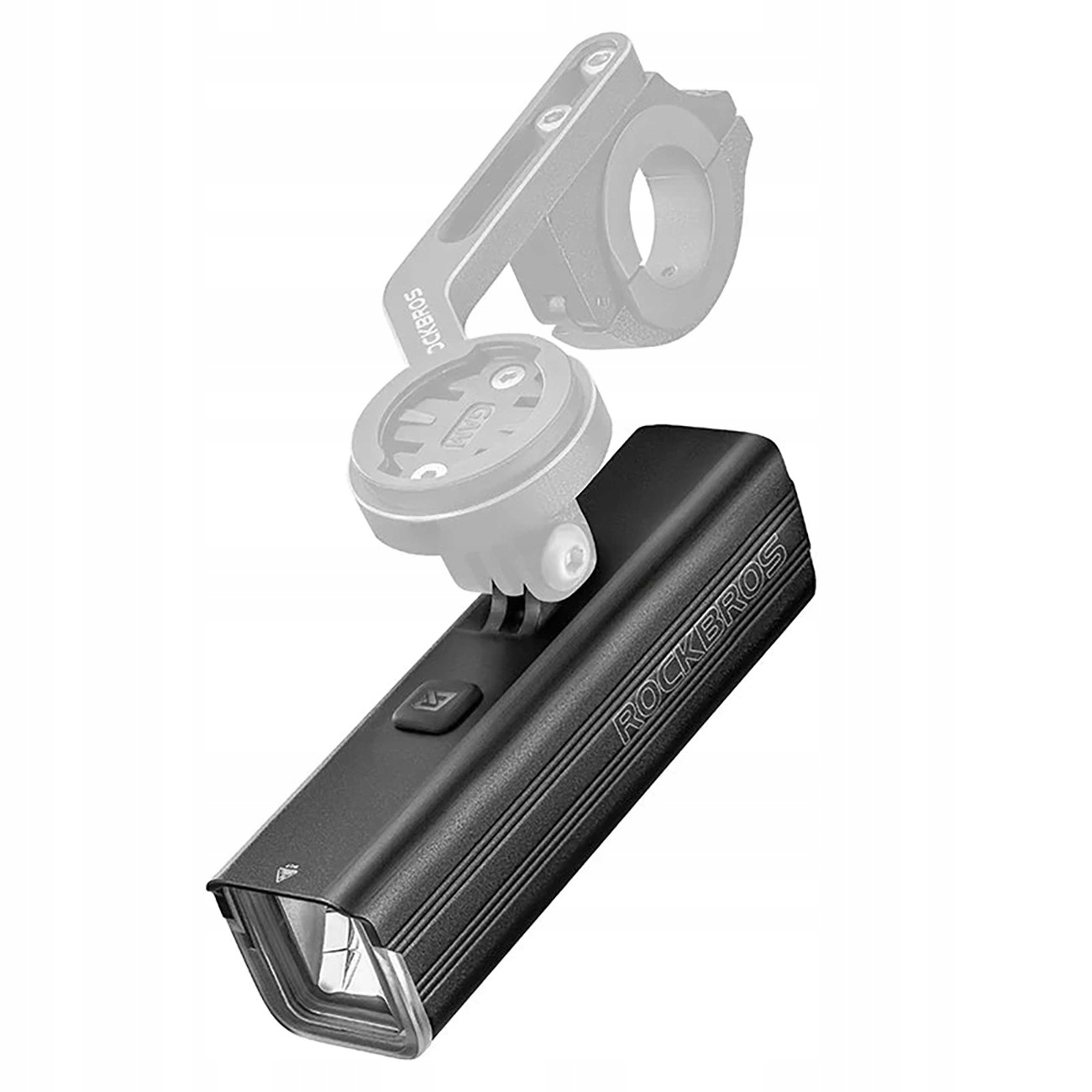 Cyklistická lampa Rockbros RHL1500 přední 5000 mAh 1500 lm IPX6 černá