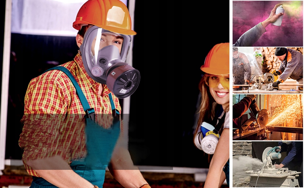 MASEK PRZECIWGAZOWYCH MASKA PEŁNOTWARZOWA 6800 5W1 EAN (GTIN) 0191491811432