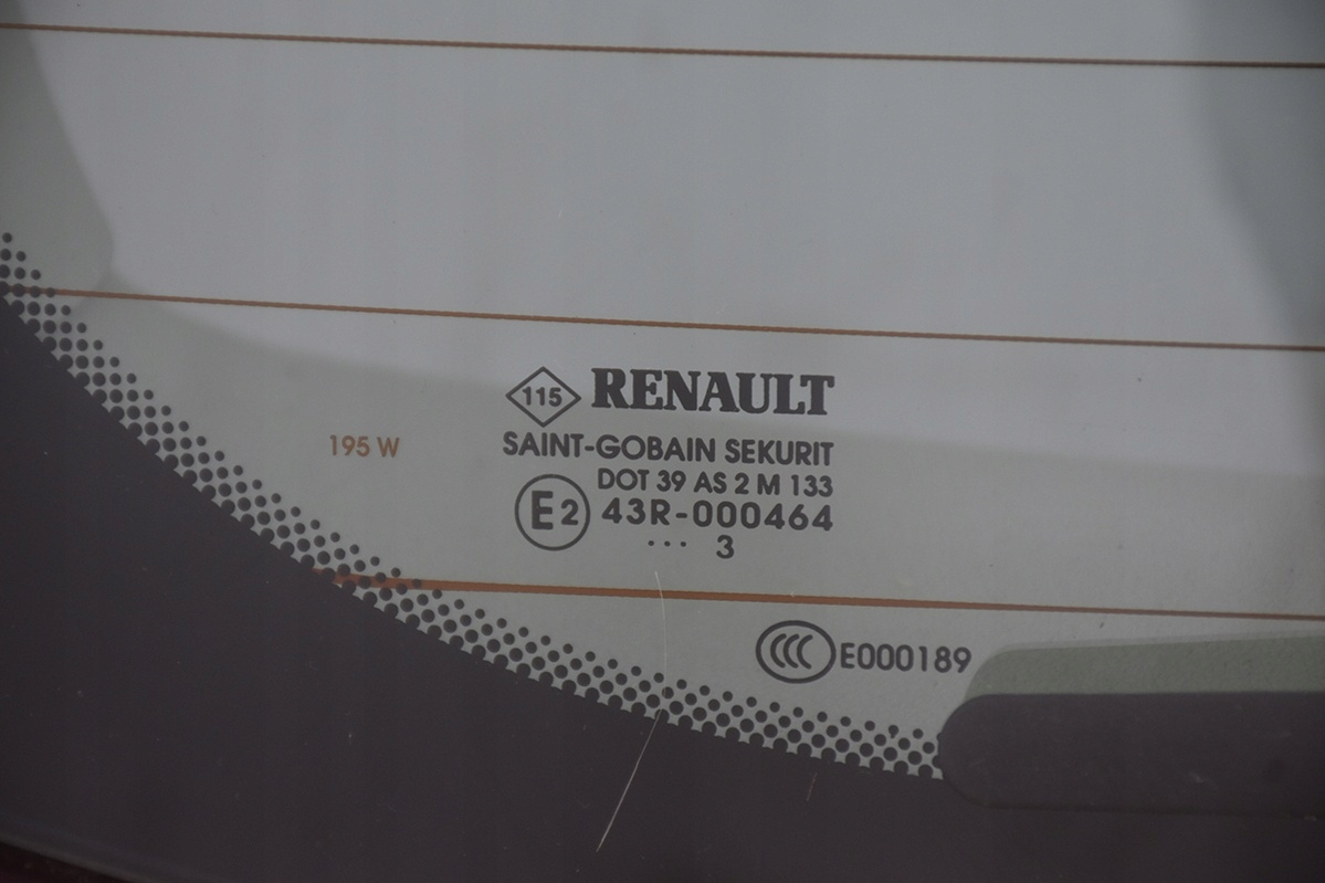 boot doors * rear part RENAULT SCENIC III XMOD TENNM